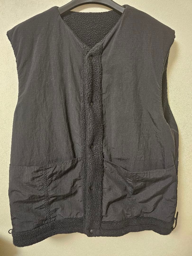 EEL Sunday Fleece Vest ベスト　ボア　リバーシブル　L Sunday Fleece Vest | EEL（イール） 公式サイト