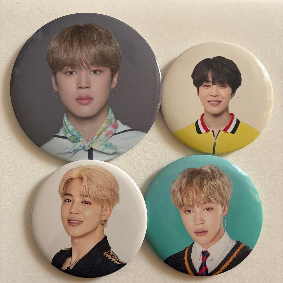 BTS ジミン 缶バッチ セット まとめ売り - メルカリ