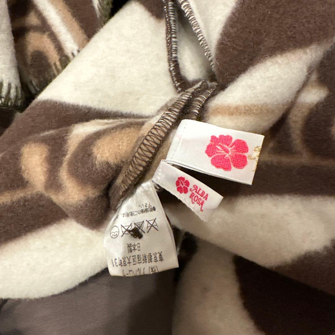 新品未使用タグ付き】希少 アルバローザ ブランケット コート