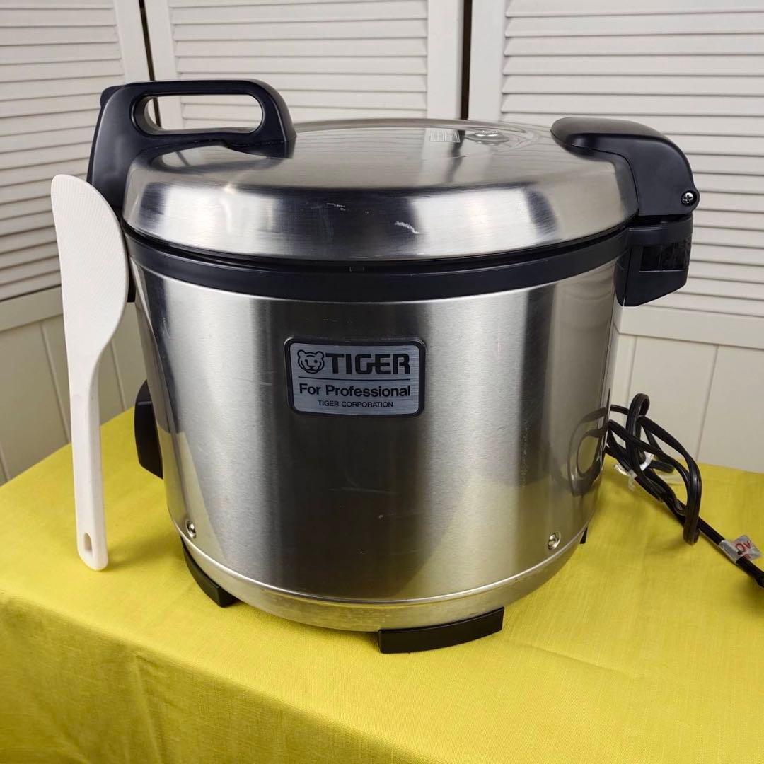 送料込】TIGER タイガー 業務用炊飯器 JNO-A270 しゃもじ付 - メルカリ