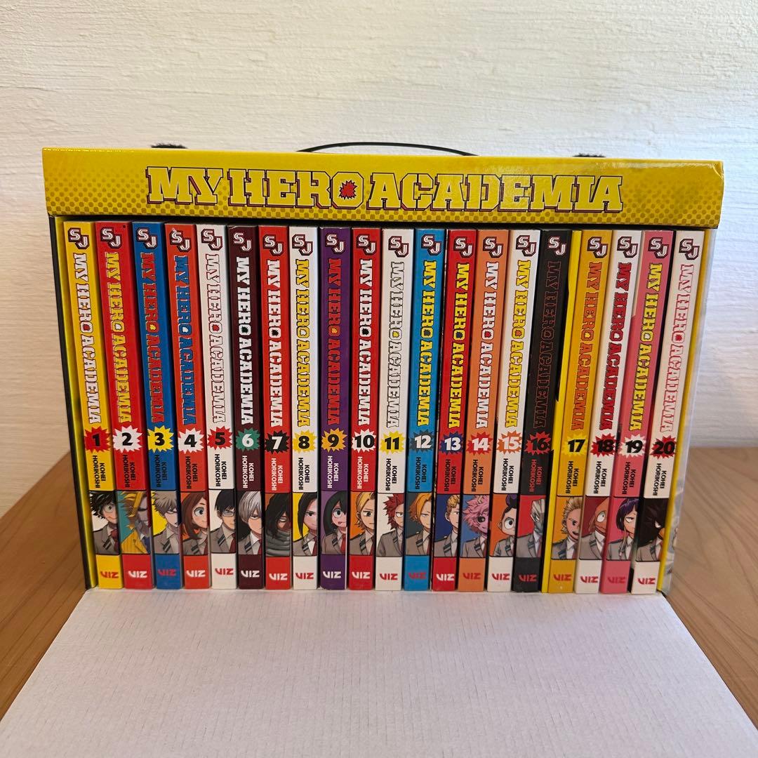 ☆美品•貴重品☆僕のヒーローアカデミアBOX 英語版 漫画 1