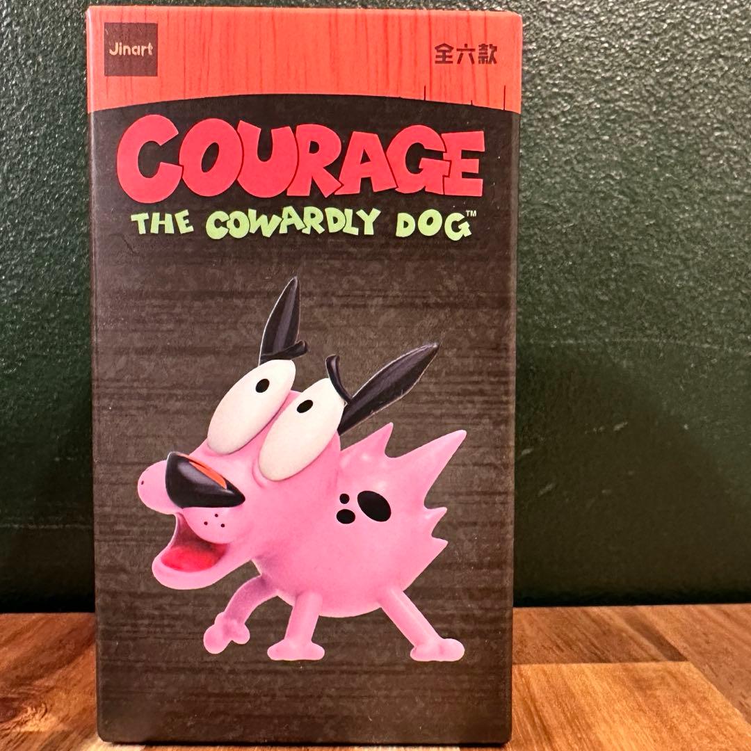 おくびょうなカーレッジくん jinart フィギュア ブラインドボックス