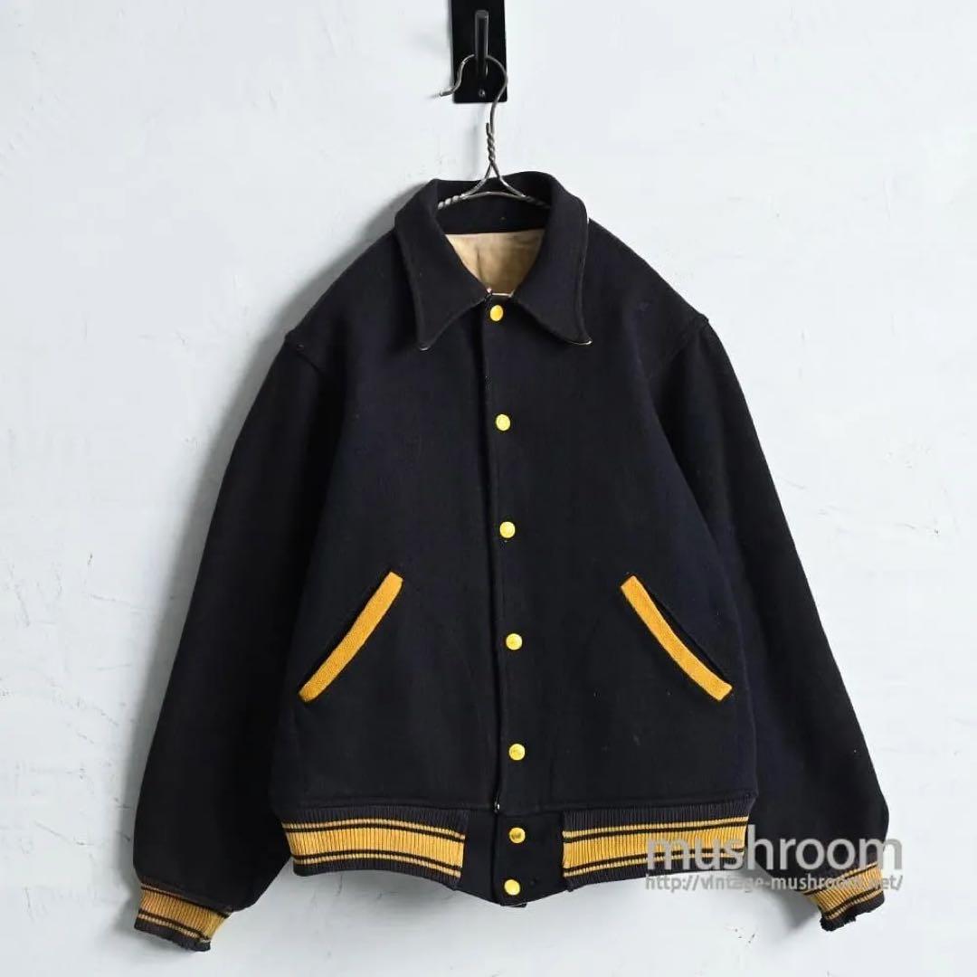 50s チャンピオン アワードジャケット ランタグ スタジャン - メルカリ