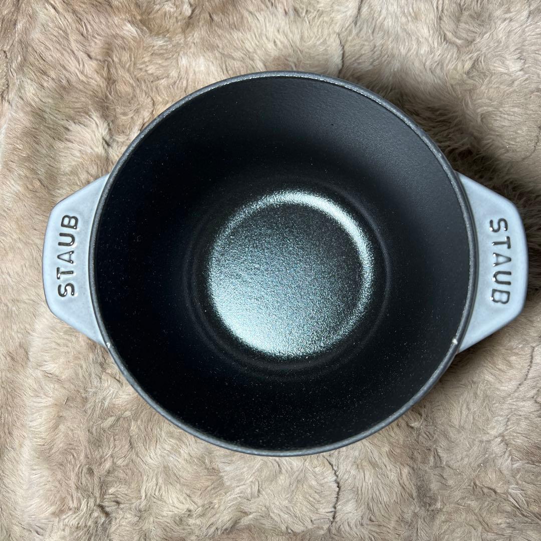 STAUB ラ・ココット de GOHAN M グレー 16cm 1.74L