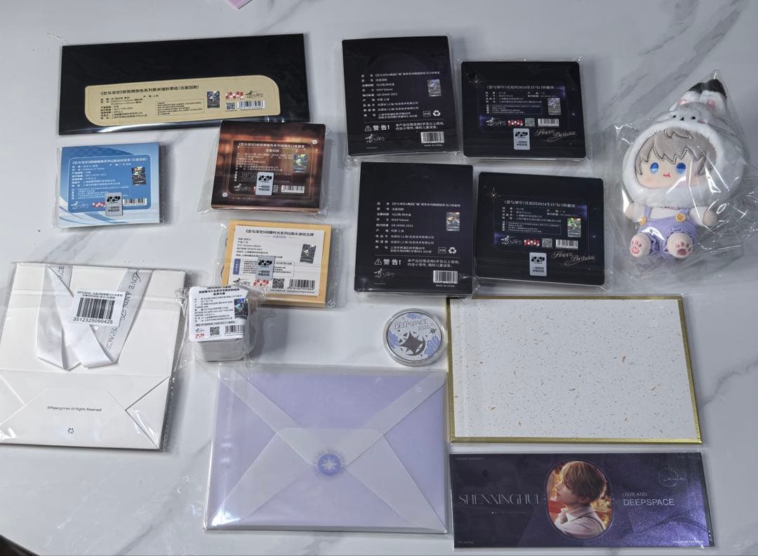 恋と深空 14点 2025 VIP BOX 中國版 公式 ギフト 指輪 セイヤ - メルカリ