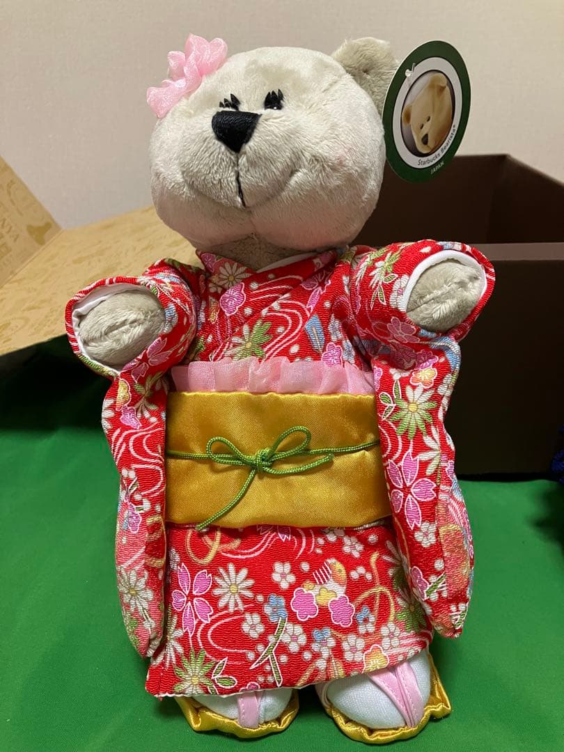 スタバ ベアリスタぬいぐるみ お正月バージョン - メルカリ