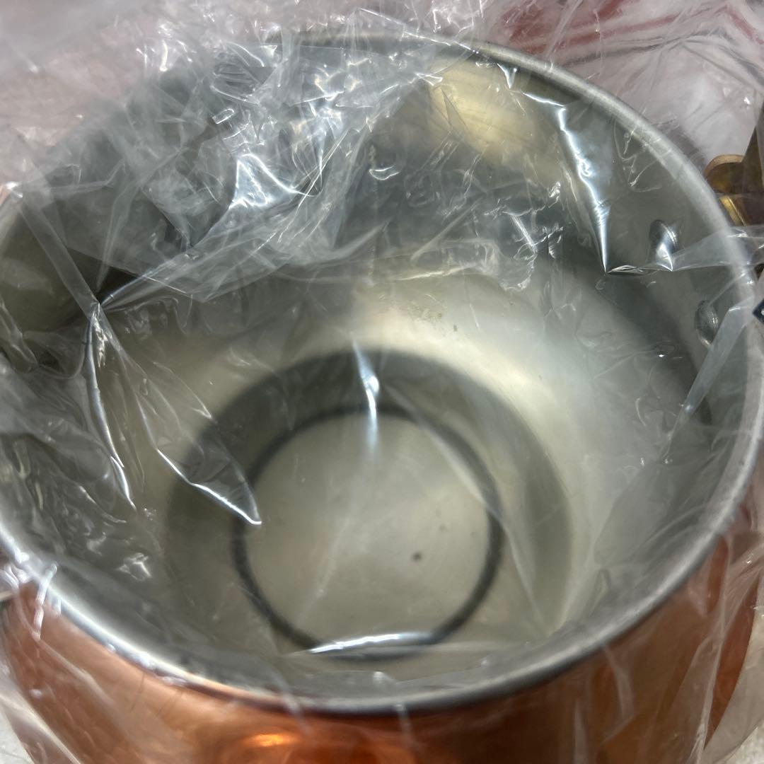 【新品】島本製作所製 エスエス 銅 ベルケトル やかん　1.8ℓ 新品・未使用