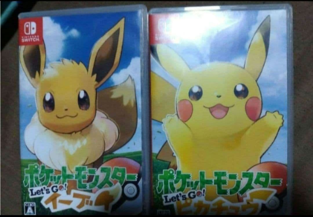 ポケットモンスター Let's Go! イーブイ & ピカチュウ Amazon.co.jp: ポケットモンスター Let's Go！ ピカチュウ・Let's Go