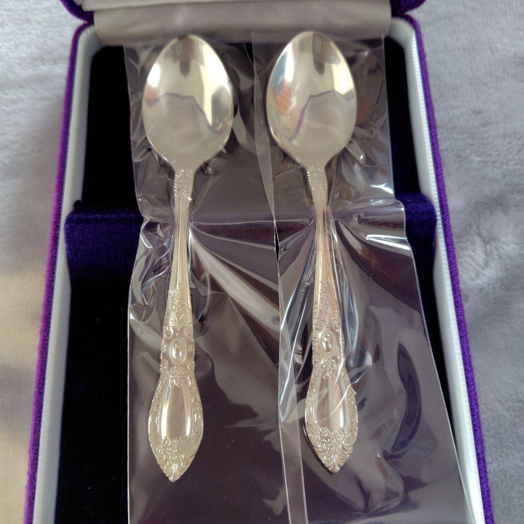 田中貴金属 銀製スプーン2本セット - メルカリ