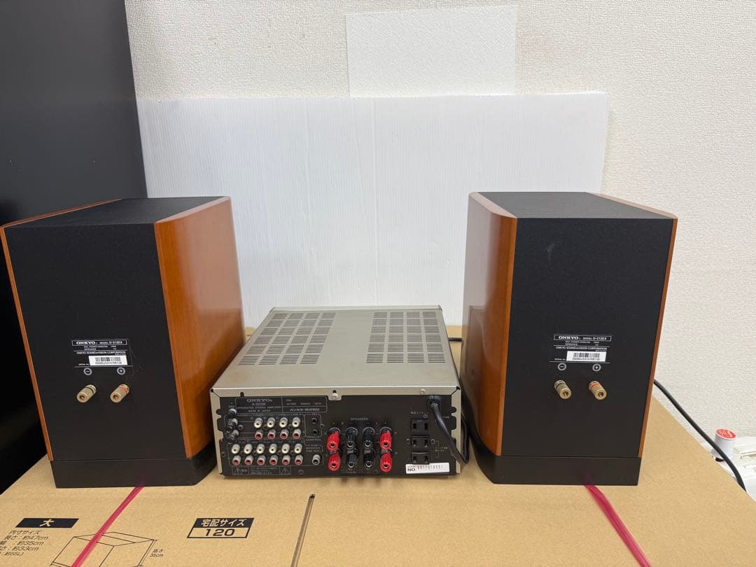 ONKYO】アンプ A-922M ＋ スピーカー D-212EX ペア セット 【ONKYO