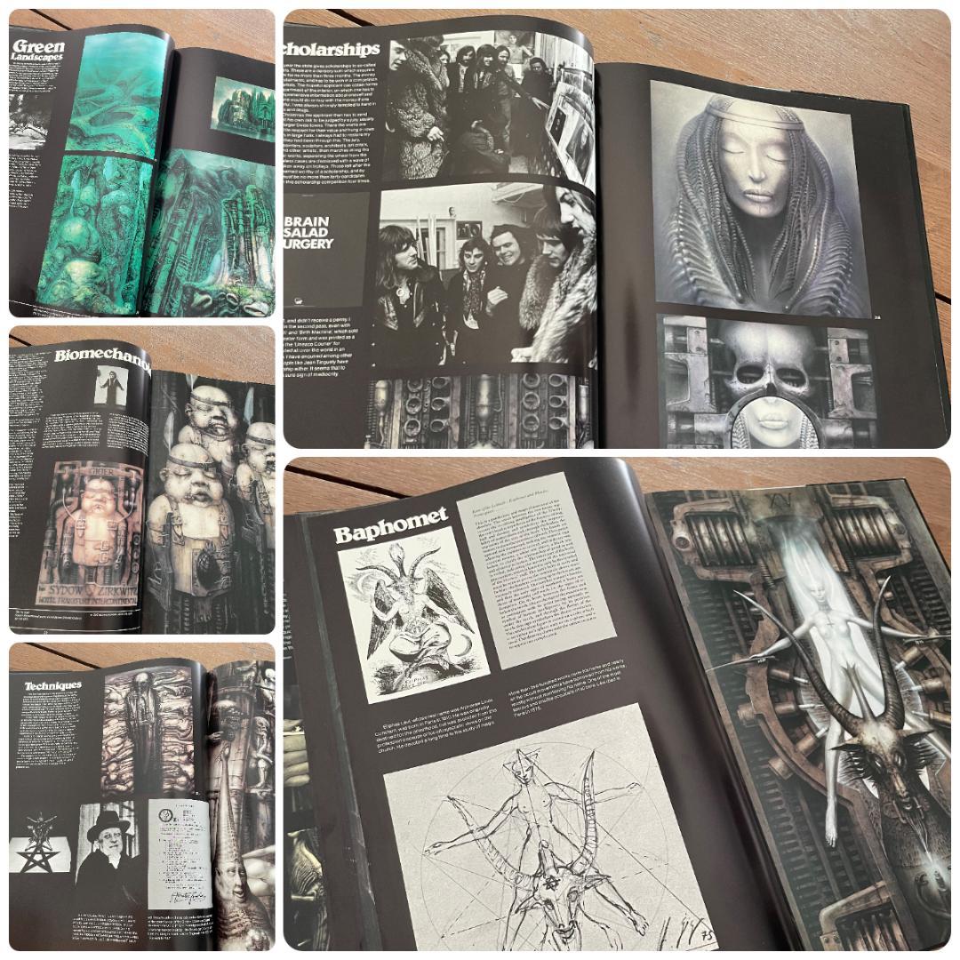 H.R.GIGER'S BIOMECHANICS 他 3SET 大型本 洋書