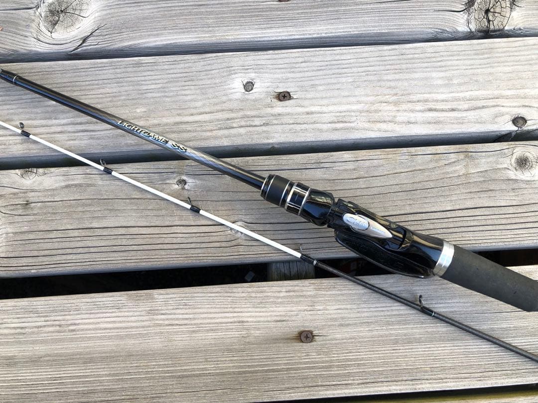 シマノ19 ライトゲームSS タイプ73 190H 【ソリッドティップ換装品