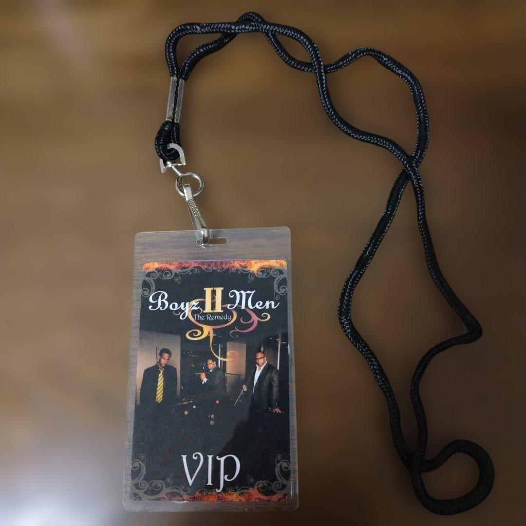 Boyz II Men VIPパス 直筆サイン入り