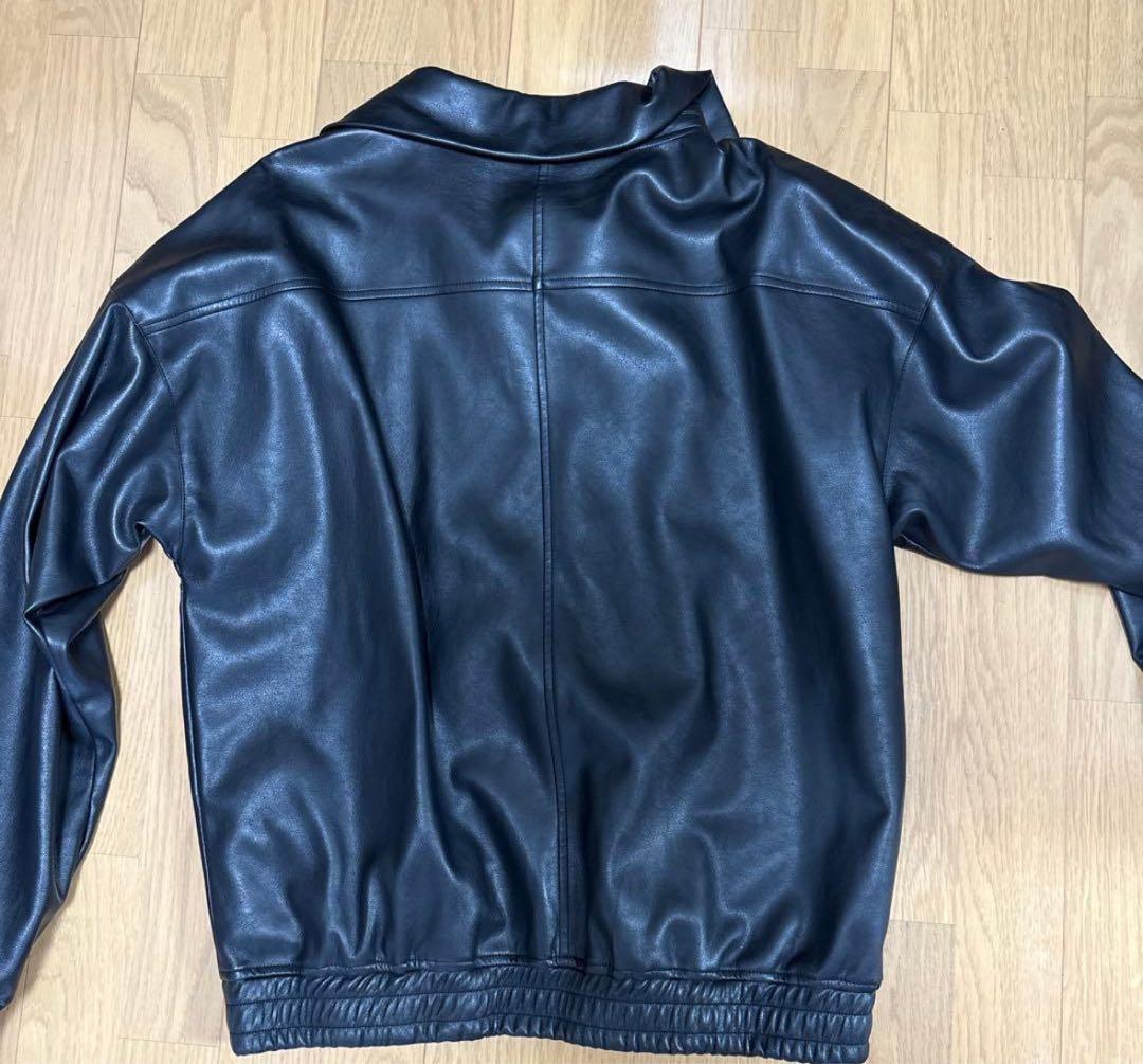 LASTNEST YZERR 着用 PU レザー ハーフジップ HIPHOP 革 - メルカリ