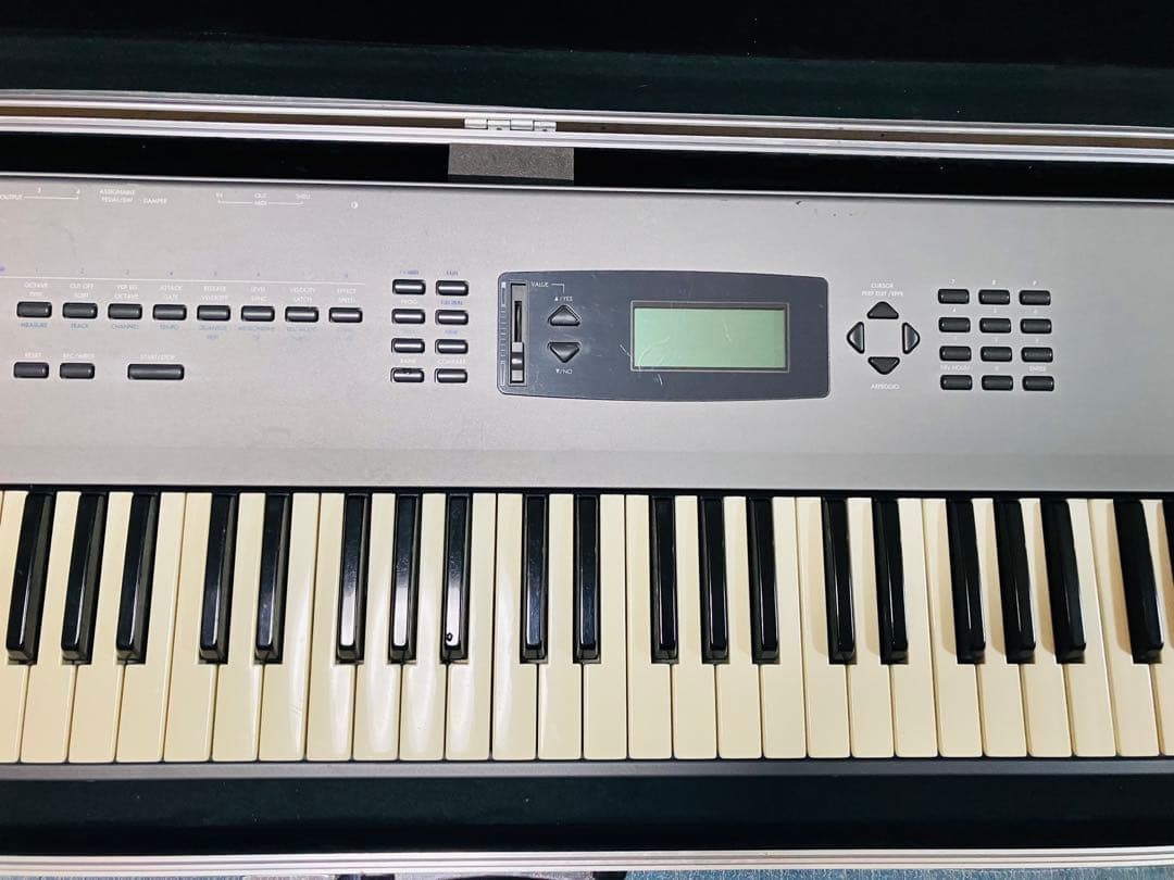 希少コルグKORG N364シンセ キーボードハードケース付き 動作品最安値