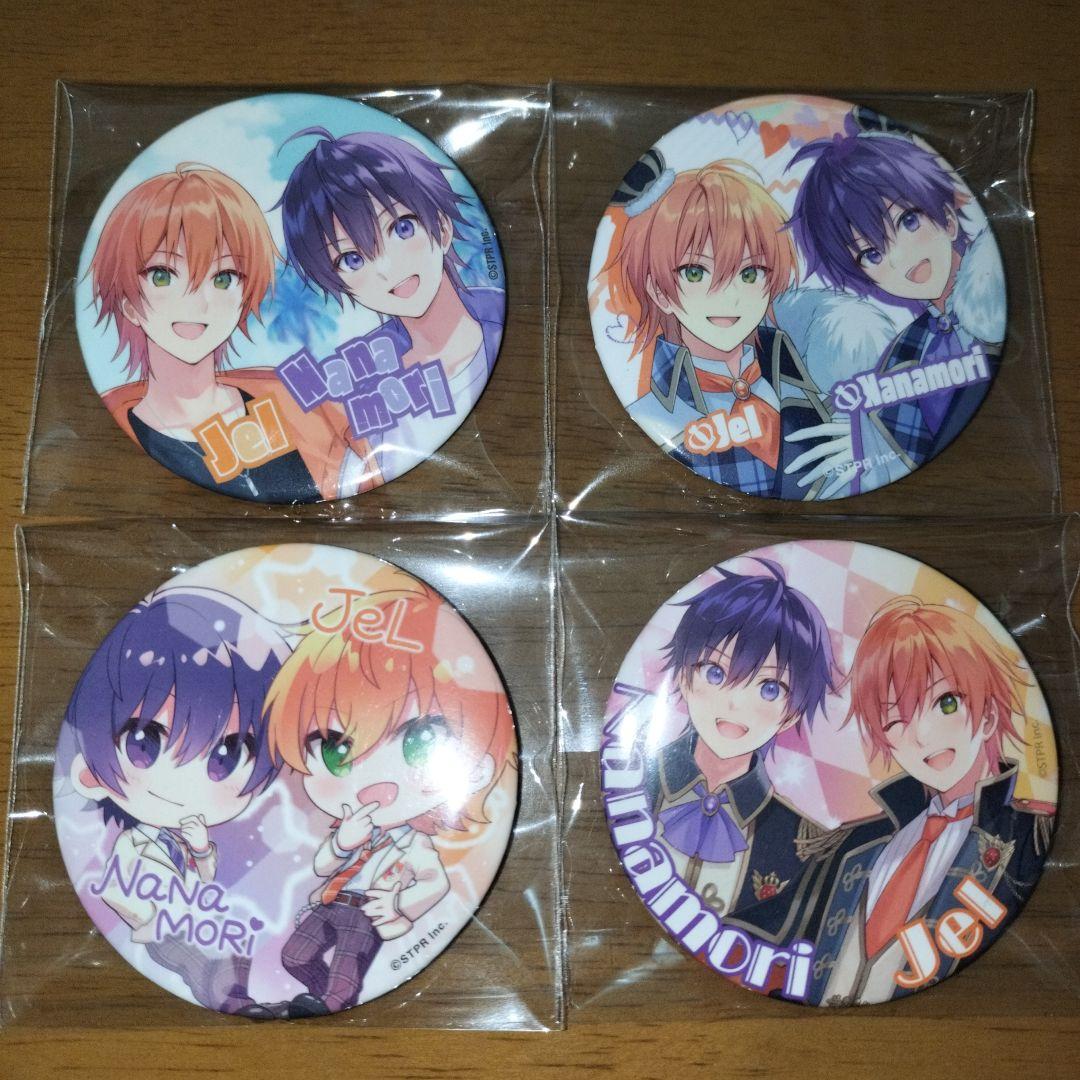 ななもり。くん ジェルくん缶バッチ - メルカリ