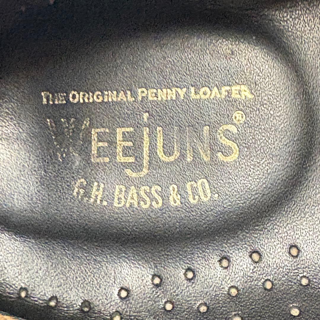 ジーエイチバス　G.H.Bass　革靴　ローファー　バイカラー　42