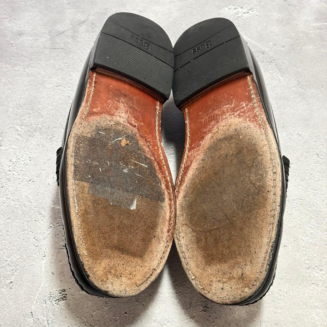 ジーエイチバス　G.H.Bass　革靴　ローファー　バイカラー　42