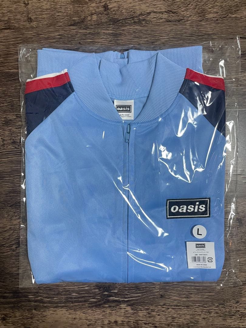 値下げ 新品未開封 Oasis Live Forever トラックジャケットL - メルカリ