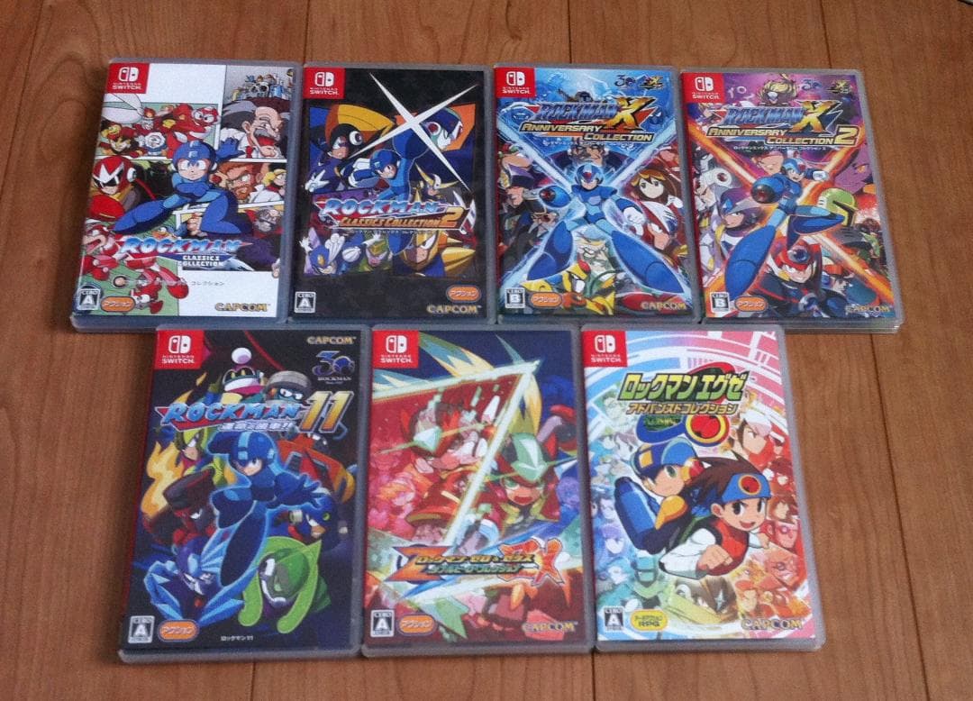 ニンテンドースイッチ ロックマンシリーズ 7本セット カプコン、『ロックマン ゼロ＆ゼクス ダブルヒーローコレクション
