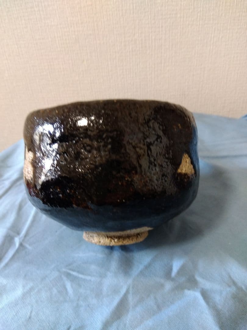 茶道具 楽吉左衛門 了入造 鵬雲斎箱書銘道成寺 淡々斎 箱