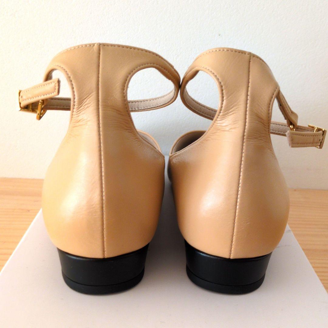 ルタロン 辻直子 バイカラーアンクルフラット 25cm 24.5