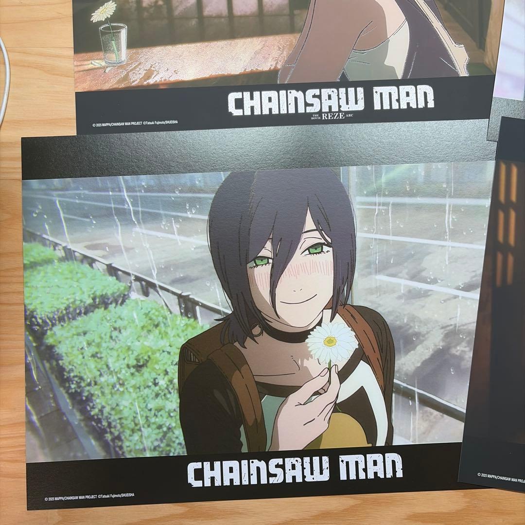 チェンソーマン 台湾限定 マキマ 夜光/香り レゼ 夜光/香り A3ポスター