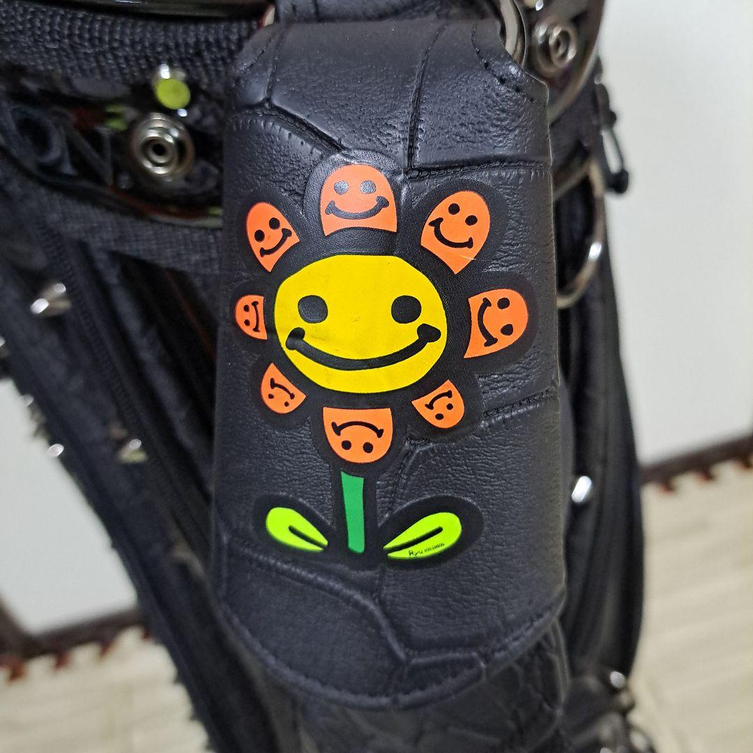 エリートグリップ ゴルフ ブラッククロコ スタッズ キャディバッグ