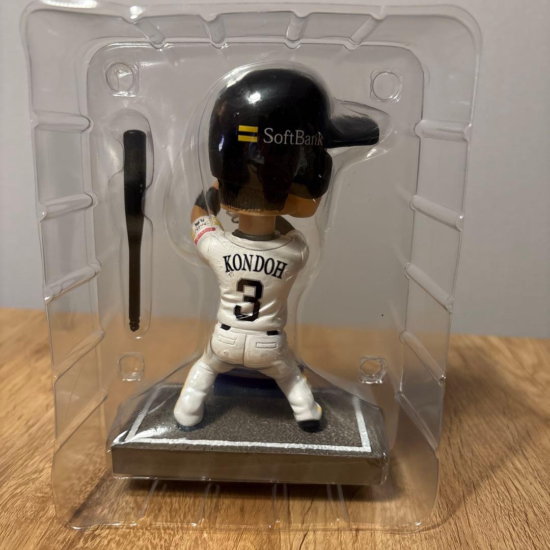 未使用 福岡ソフトバンクホークス 近藤健介 ボブルヘッド フィギュア