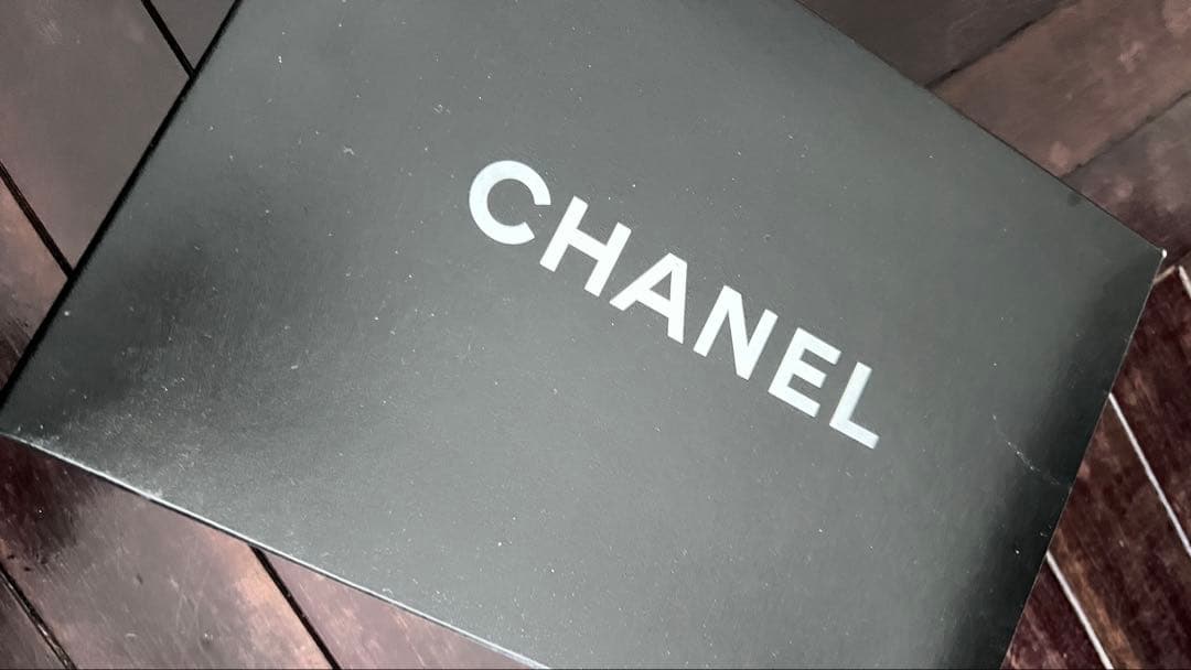 最終価格 CHANEL ブラック フラットシューズ 37.5C 銀座店購入