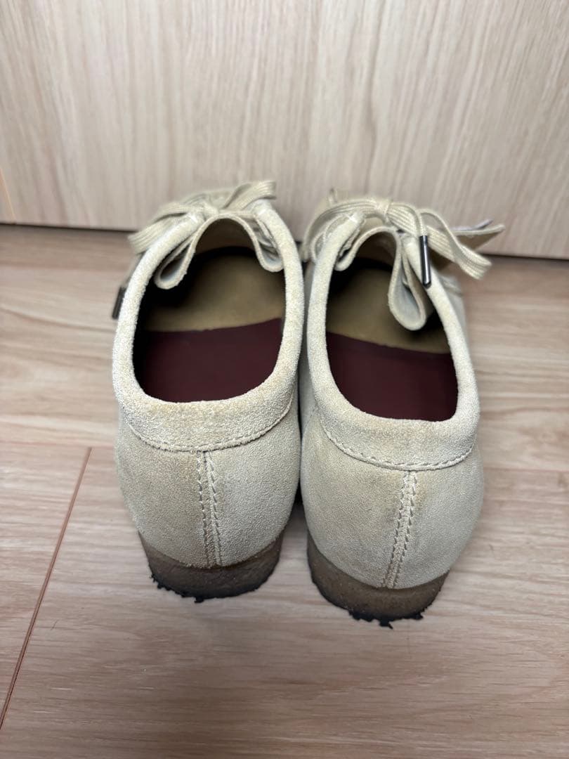 CLARKS ORIGINALS クラークス　ワラビー　24.5cm ベージュ