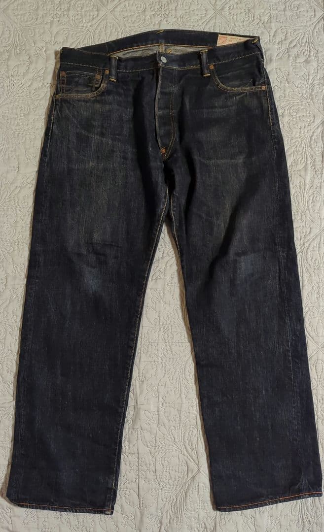 evisu ジーンズ 日本製 2000 w38 ビッグカモメ 濃紺 ヤマネ 山根