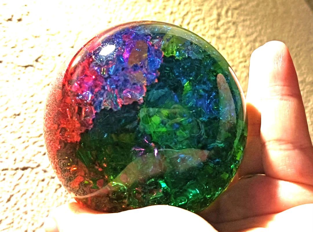 姫　❀虹龍宿り虹ボール特大size❀