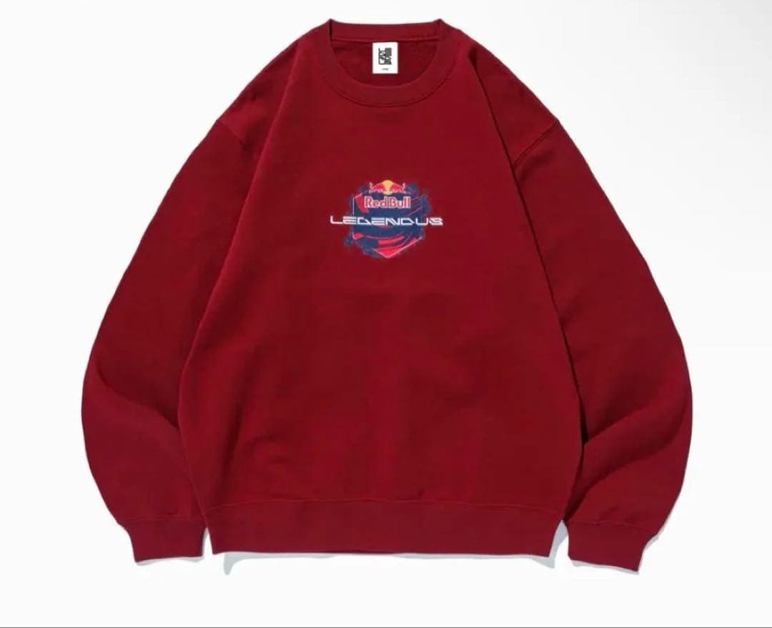 トップス Red Bull LEGENDUS CREW NECK SWEAT / RED Red Bull LEGENDUS CREW NECK SWEAT / RED – SHAKA STORE