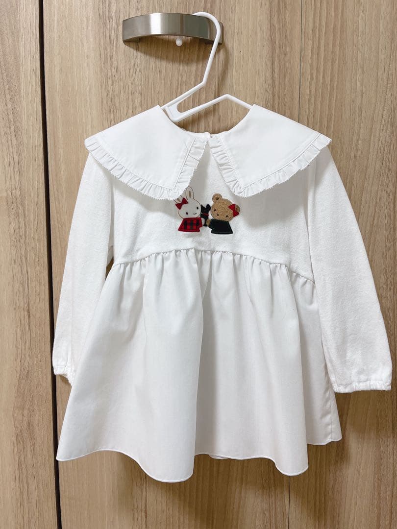 ファミリア ビッグカラーブラウス90サイズ - メルカリ