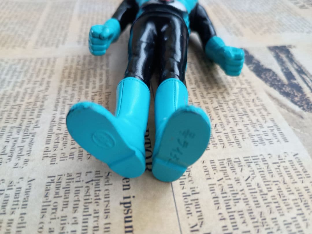 当時物 仮面ライダー ソフビ ポピー 号ライダー - メルカリ