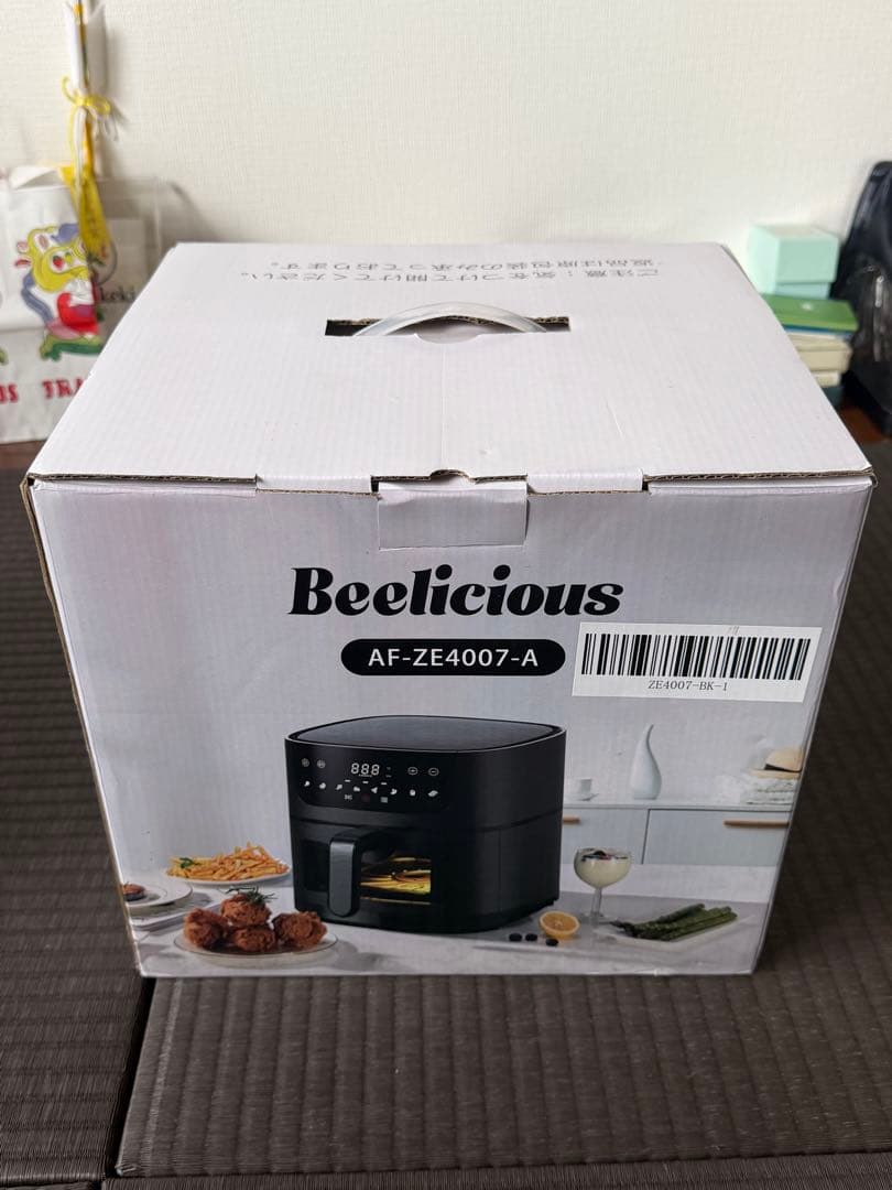 Beelicious ノンフライヤー AF-ZE4007-A ブラック - メルカリ