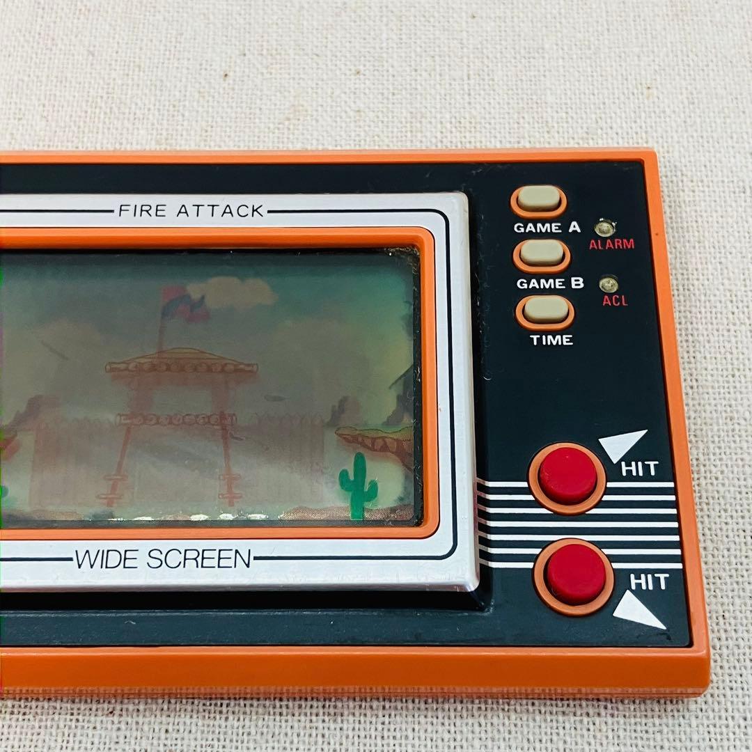 ゲームウォッチ FIRE ATTACK(ファイアアタック) - メルカリ