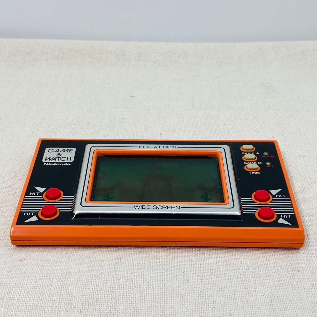 ゲームウォッチ FIRE ATTACK(ファイアアタック) - メルカリ