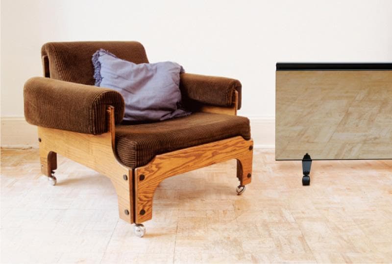 キャンパ ベルリス遠赤外線パネルヒーターミラー