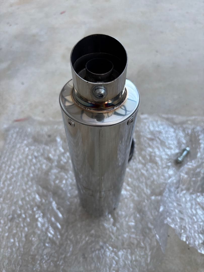 シグナスx ガレージバルマフラー ストリート用サイレンサー