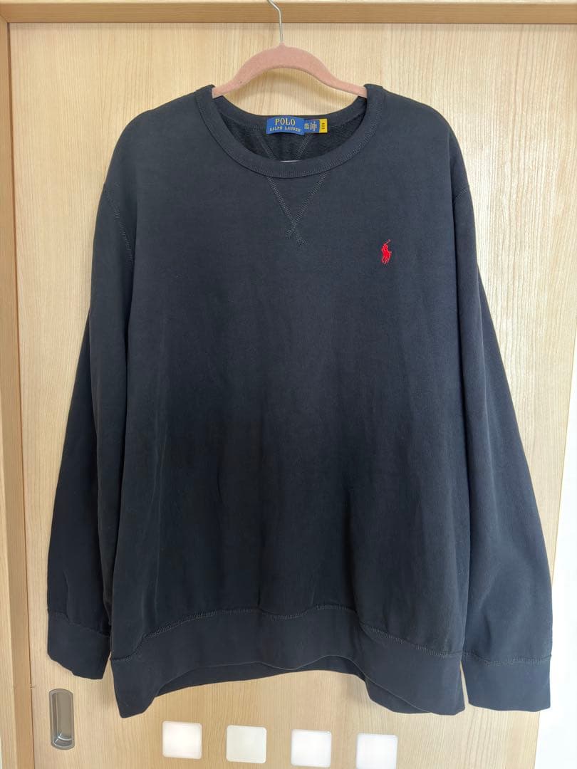 大きいサイズ ポロラルフローレン メンズ 裏起毛 スウェットシャツ 黒 ブラック 楽天市場】ポロ ラルフローレン スウェット POLO RALPH LAUREN ビッグ