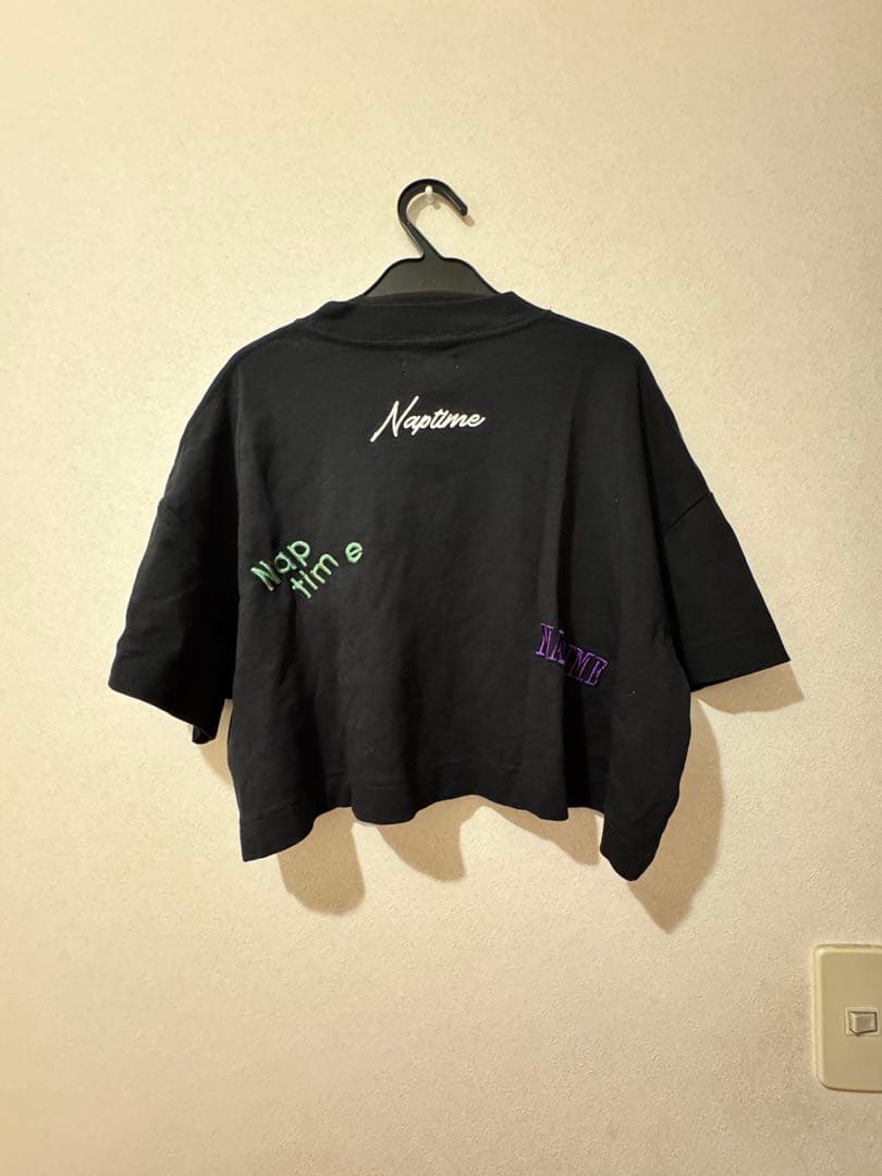 新品未使用】Naptime クロップド刺繍Tシャツ Nissy ナップタイム