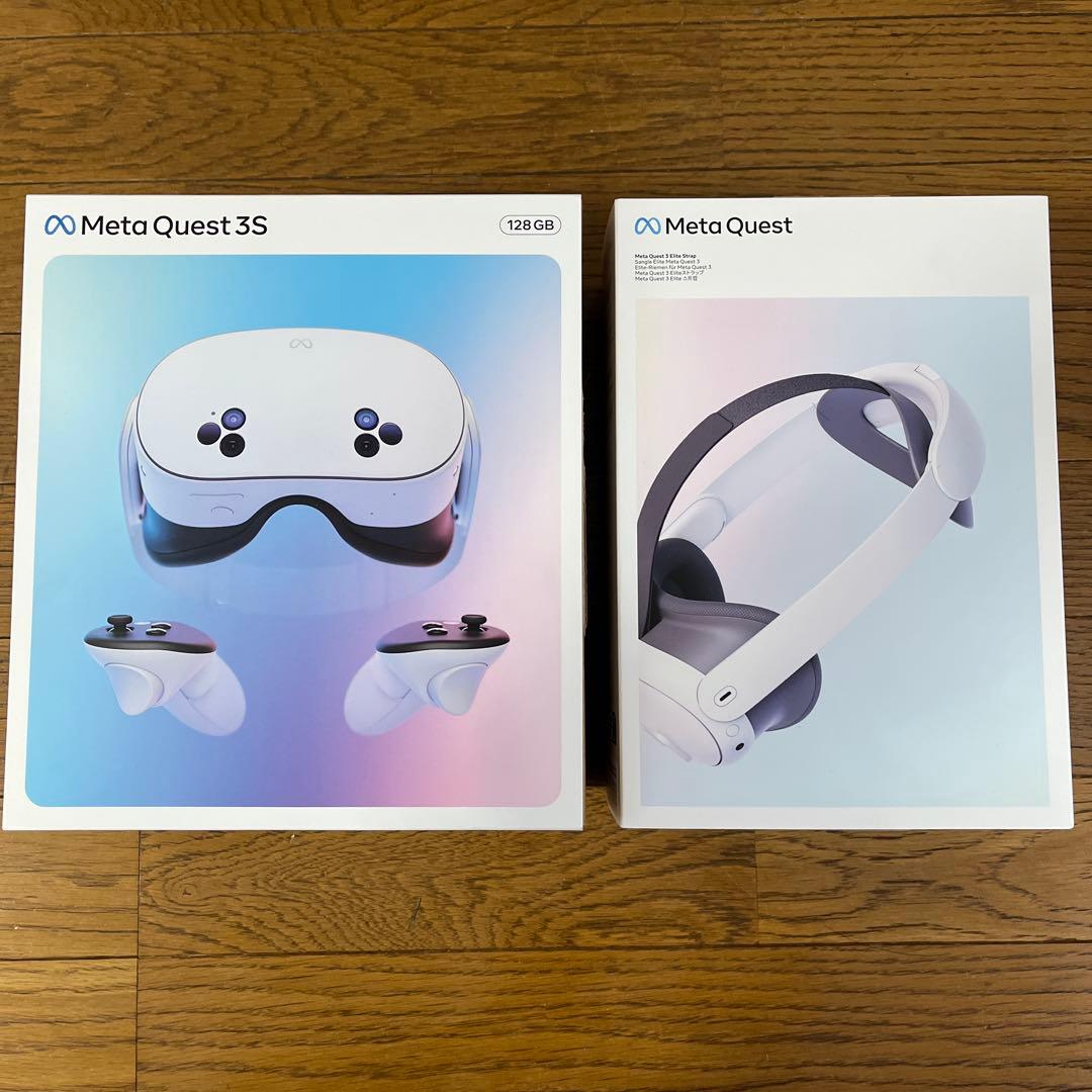  Quest 3S 128GB ，Elite Strapセット販売 Amazon.co.jp: Quest 3S 128GB &Eliteストラップ セット（快適セット