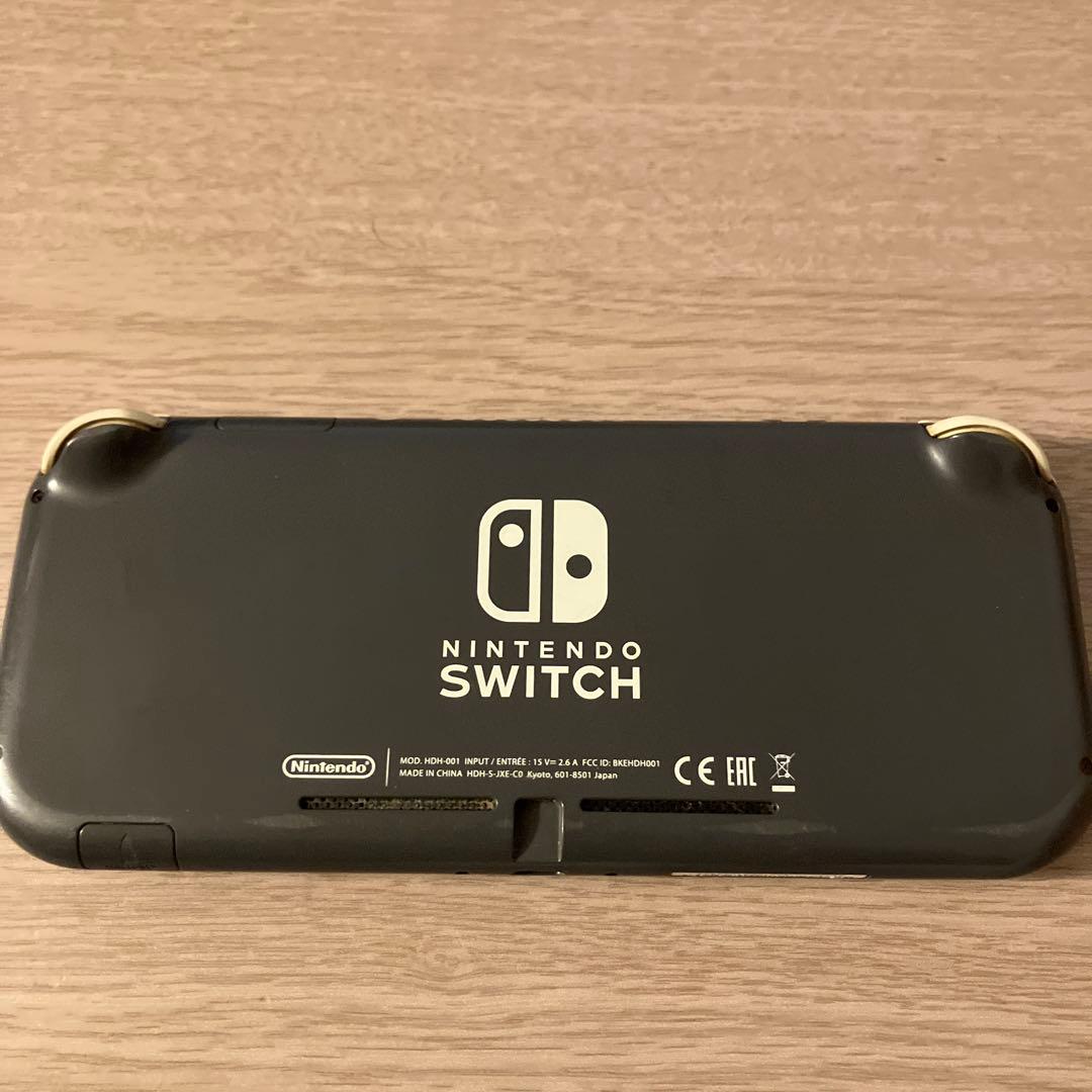 Nintendo Switch Lite ライト グレー 本体 ジャンク - メルカリ