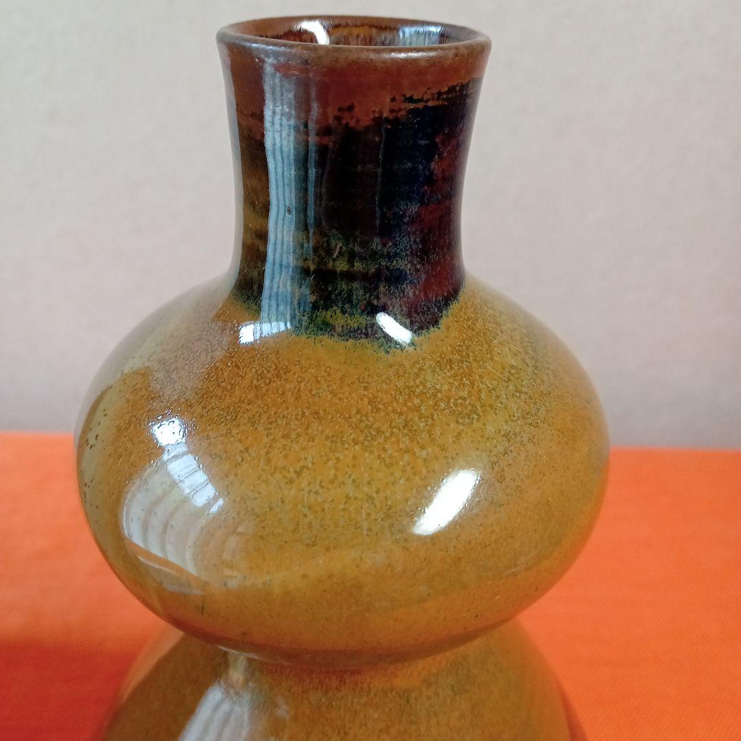 茶陶器 花入れ 宗家高取焼 十二代高取八山 作 共箱