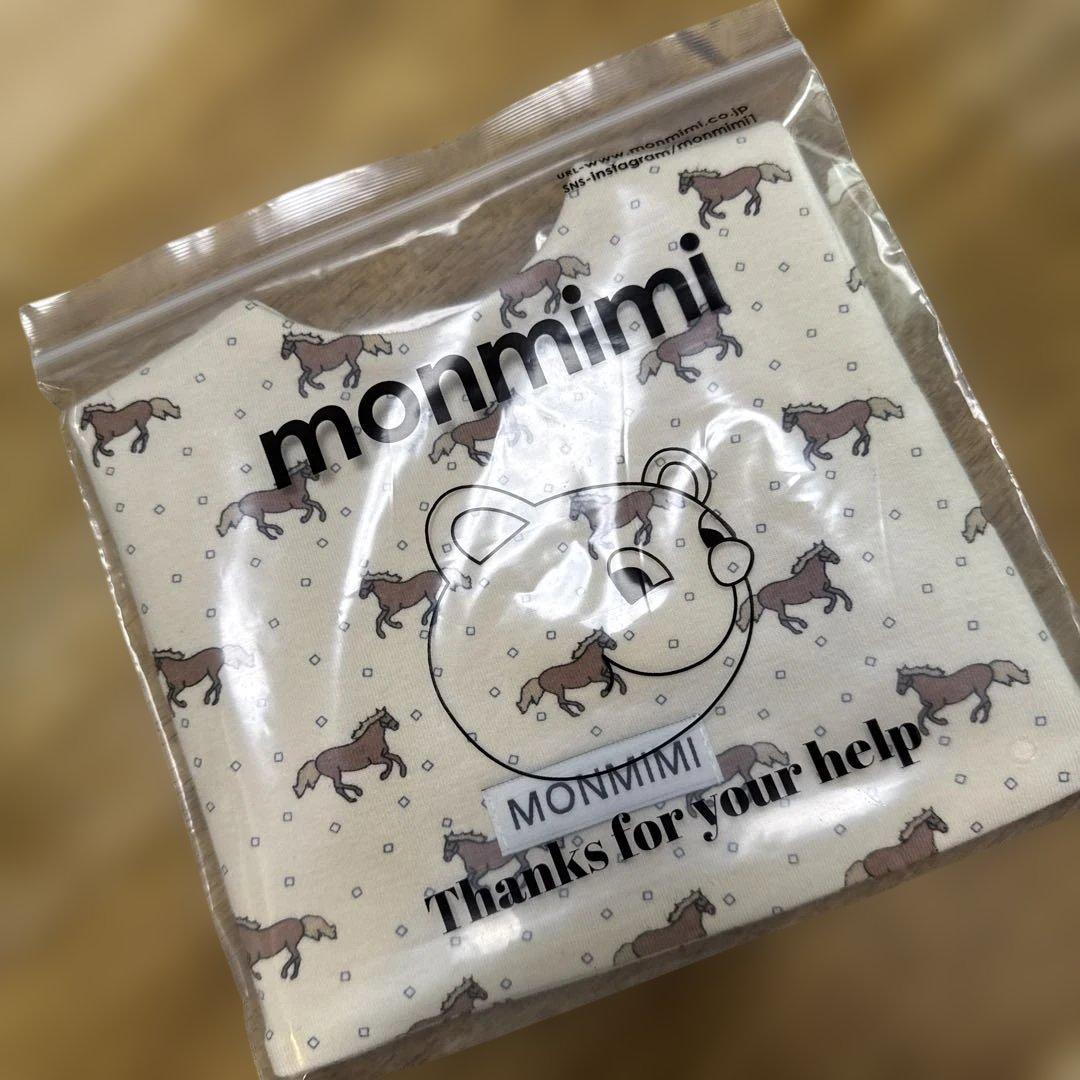 monmimi お馬柄のスタイ 馬 馬柄 スタイ よだれかけ 新品 - メルカリ