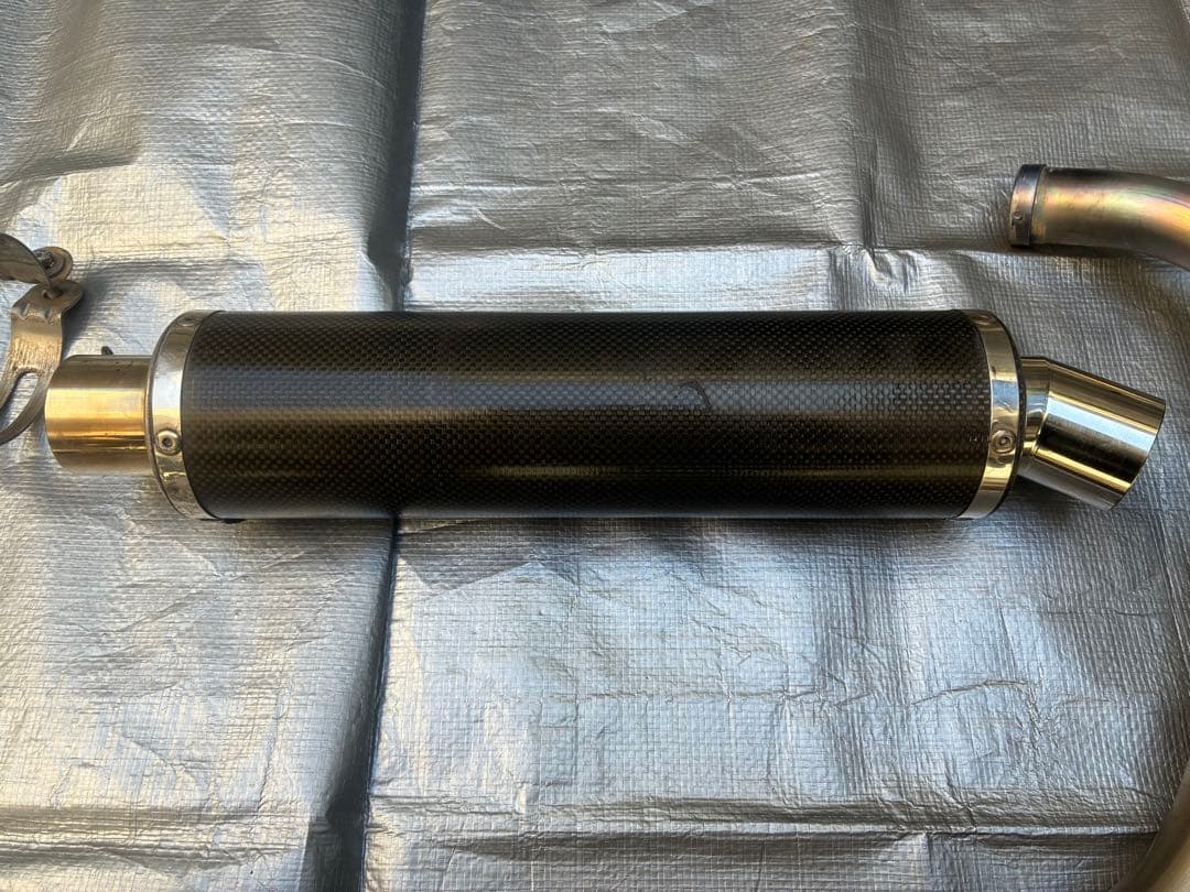 180sx様専用 エイプ100 ヨシムラ チタンマフラー YB125SPにて使用