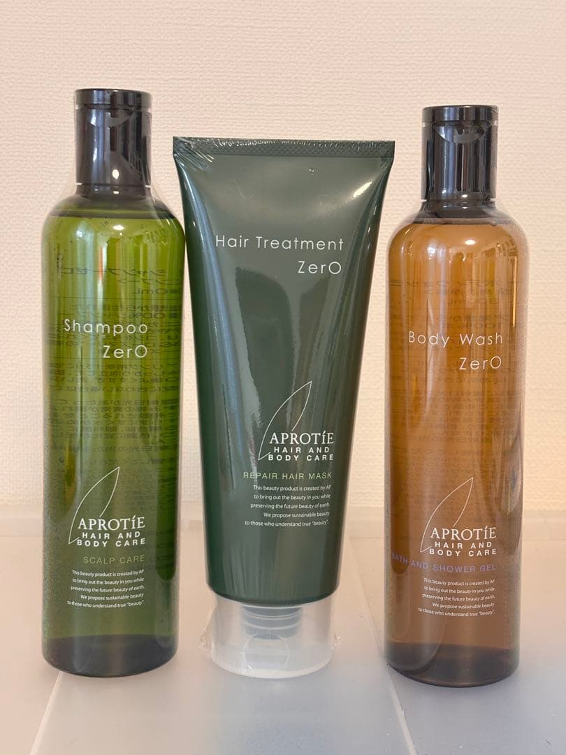 化学物質ゼロ・未開封】シャンプー・トリートメント・ボディーソープ