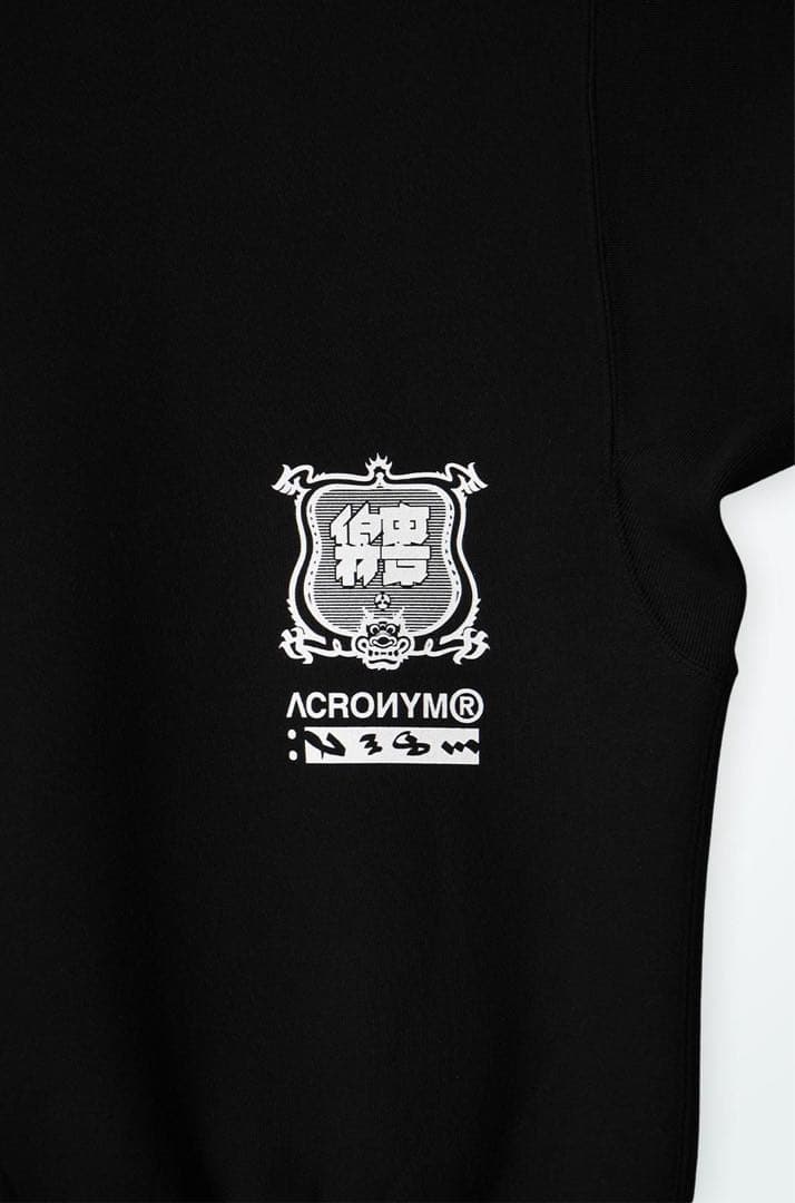 トップス NESM x ACRONYM Ex.SWEAT.0 \"BLACK\"